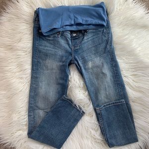 H&M maternity ankle jeans